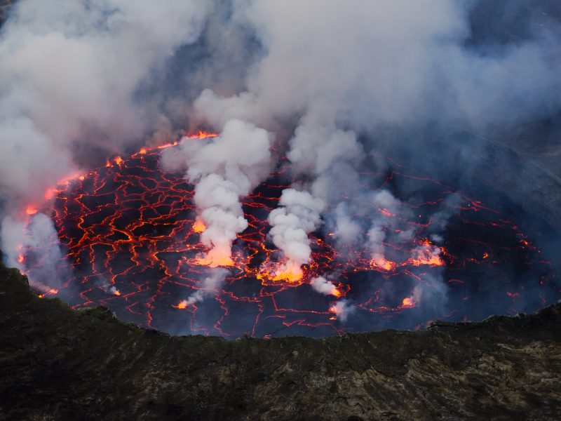 Nyiragongo Volcano